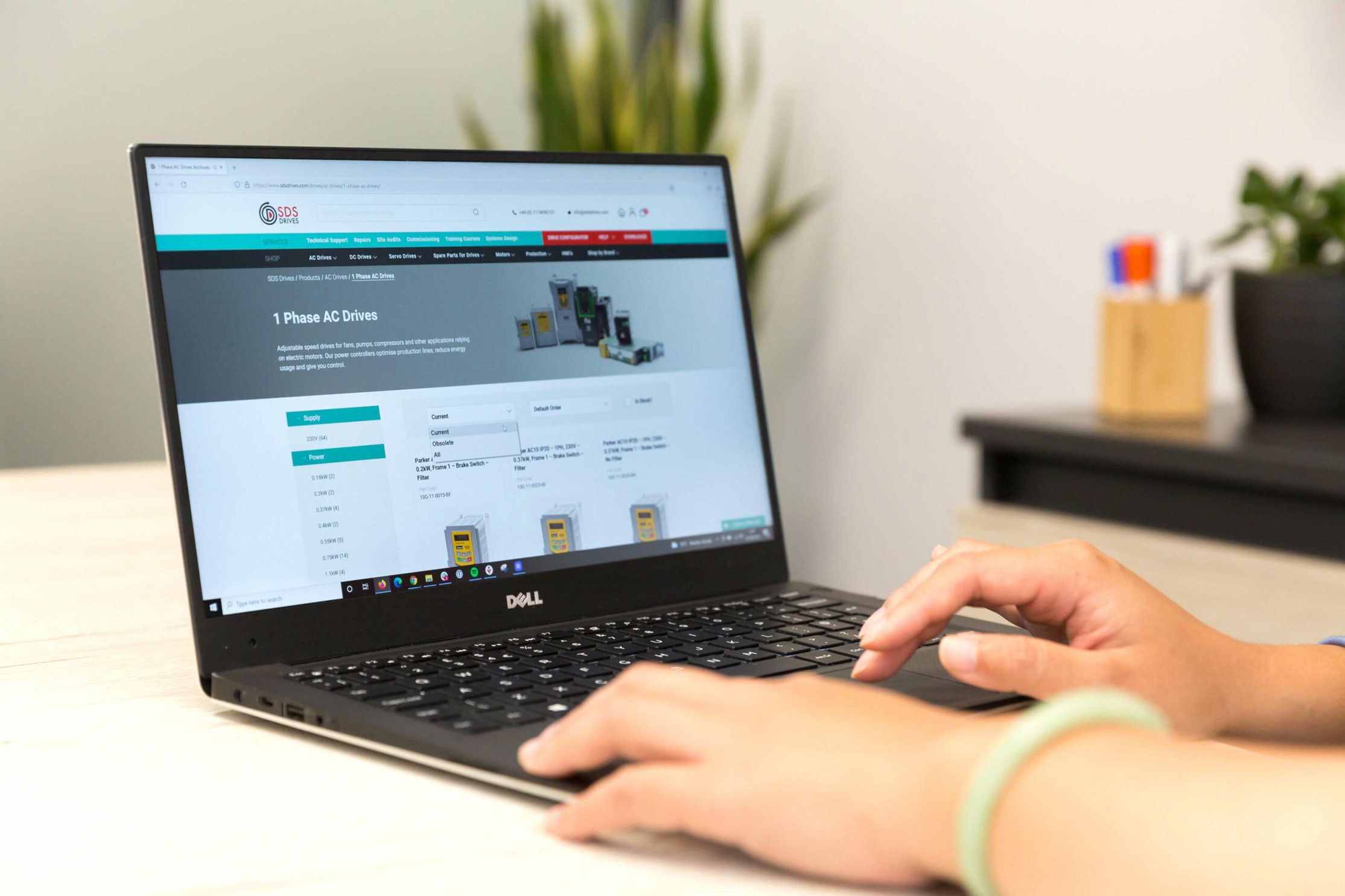 Long term WordPress support and AI search visibility for an industrial drives distributor.