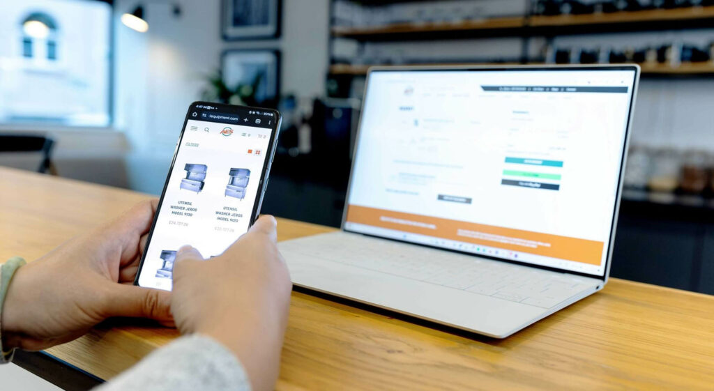 Custom WooCommerce website and CMS migration for a food manufacturing equipment supplier.